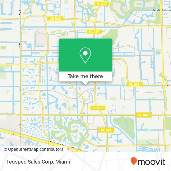 Teqspec Sales Corp map