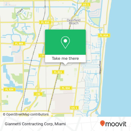 Mapa de Giannetti Contracting Corp