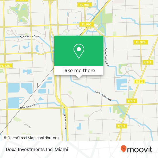 Doxa Investments Inc map