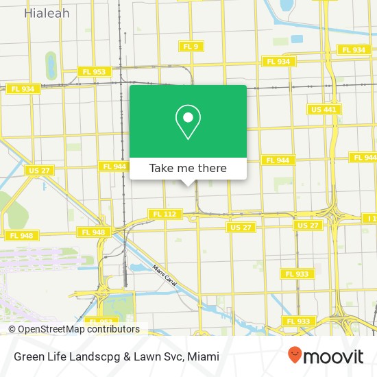 Green Life Landscpg & Lawn Svc map