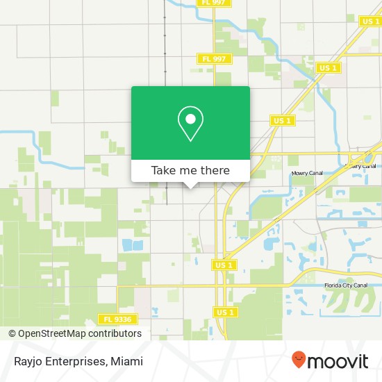 Rayjo Enterprises map