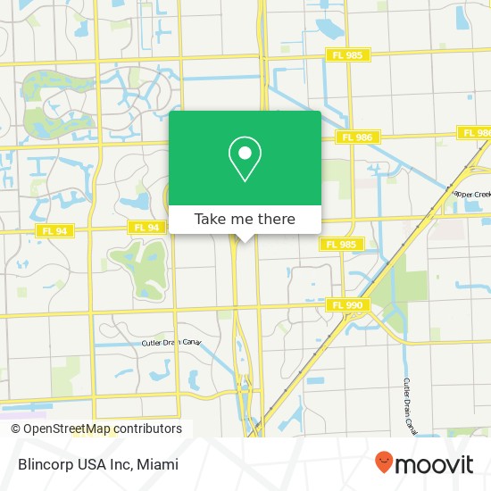 Mapa de Blincorp USA Inc