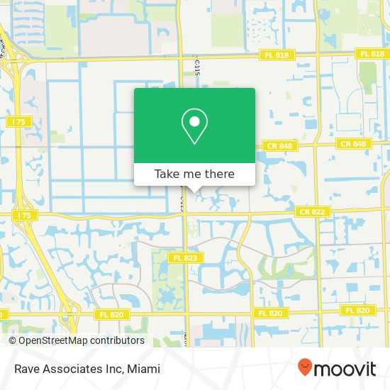 Rave Associates Inc map