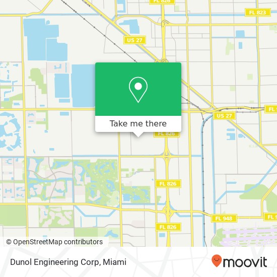 Mapa de Dunol Engineering Corp