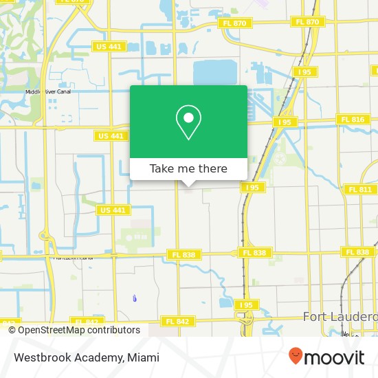 Westbrook Academy map