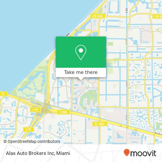 Alas Auto Brokers Inc map