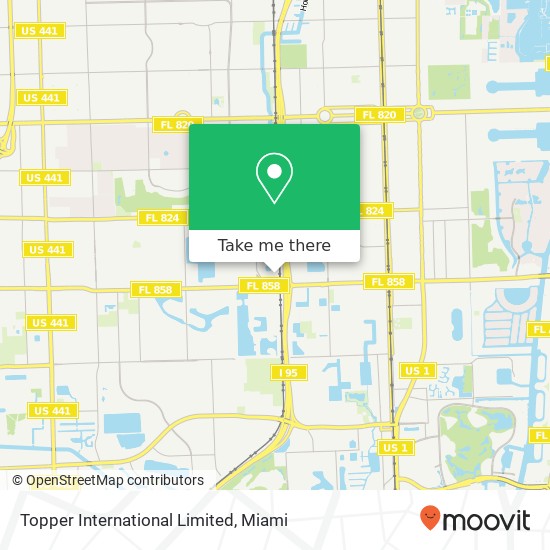 Mapa de Topper International Limited