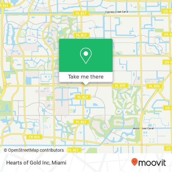 Mapa de Hearts of Gold Inc
