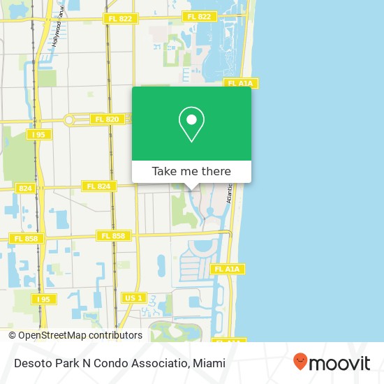 Mapa de Desoto Park N Condo Associatio