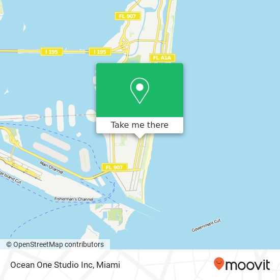 Ocean One Studio Inc map