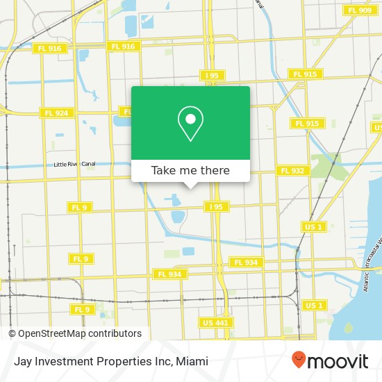 Mapa de Jay Investment Properties Inc