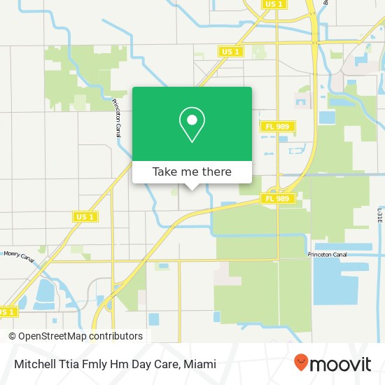 Mitchell Ttia Fmly Hm Day Care map