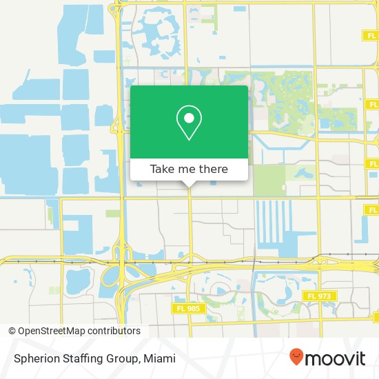 Spherion Staffing Group map