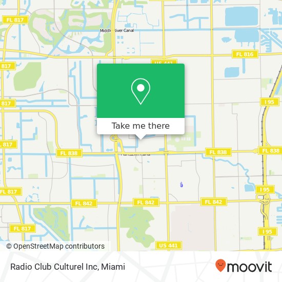 Mapa de Radio Club Culturel Inc