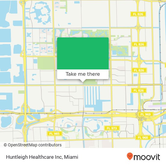 Mapa de Huntleigh Healthcare Inc