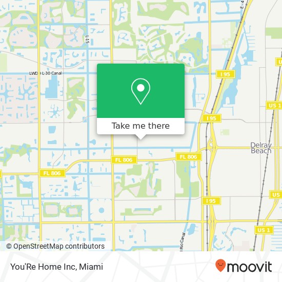 Mapa de You'Re Home Inc