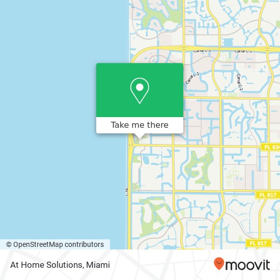 At Home Solutions map