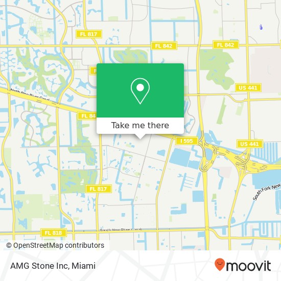 Mapa de AMG Stone Inc