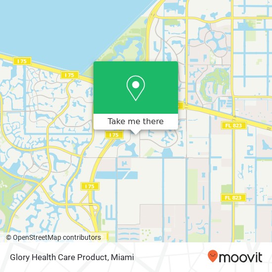 Glory Health Care Product map