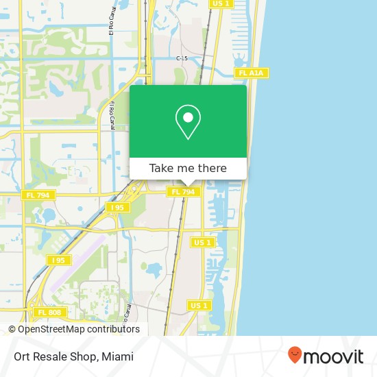 Ort Resale Shop map