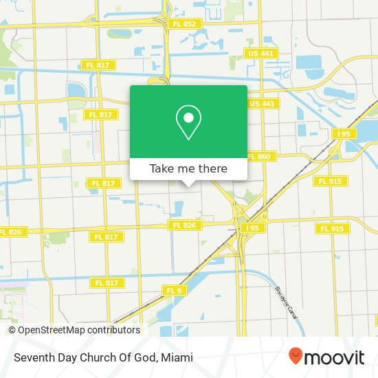 Seventh Day Church Of God map