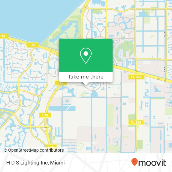 H D S Lighting Inc map