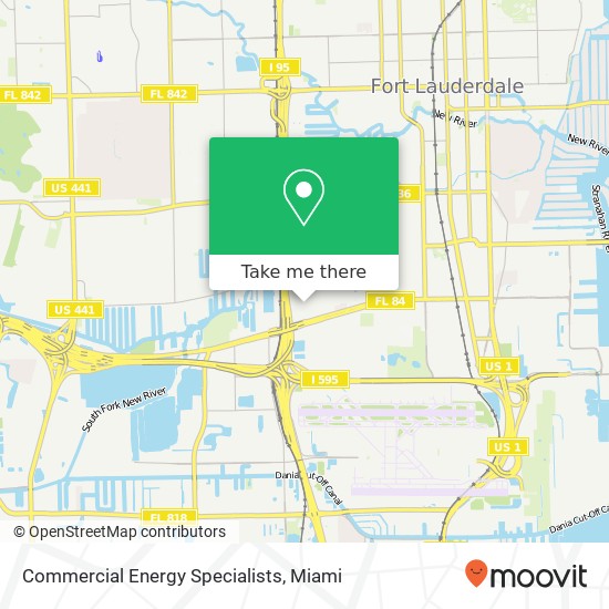 Commercial Energy Specialists map