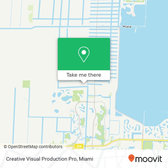 Creative Visual Production Pro map