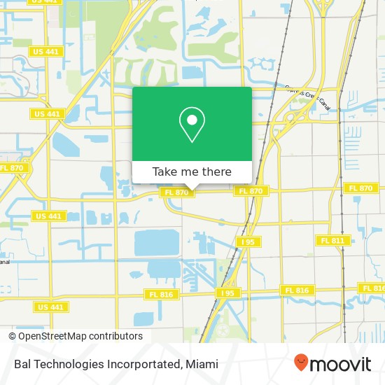 Mapa de Bal Technologies Incorportated