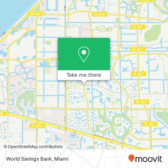 World Savings Bank map