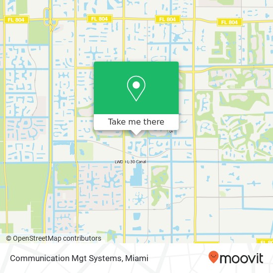 Communication Mgt Systems map