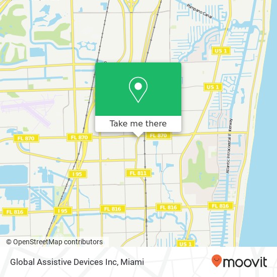 Global Assistive Devices Inc map