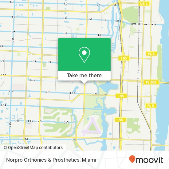 Mapa de Norpro Orthonics & Prosthetics