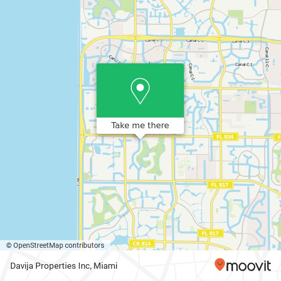 Davija Properties Inc map