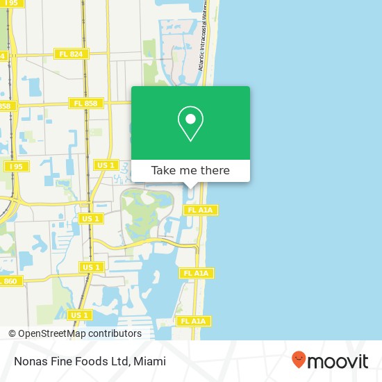 Nonas Fine Foods Ltd map