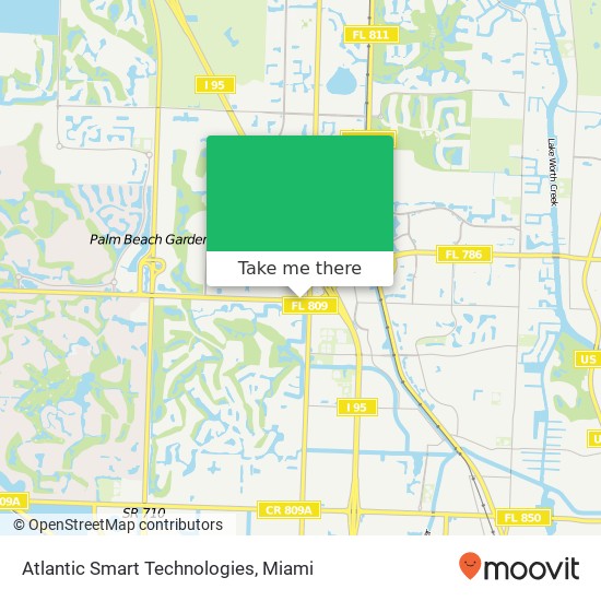Atlantic Smart Technologies map