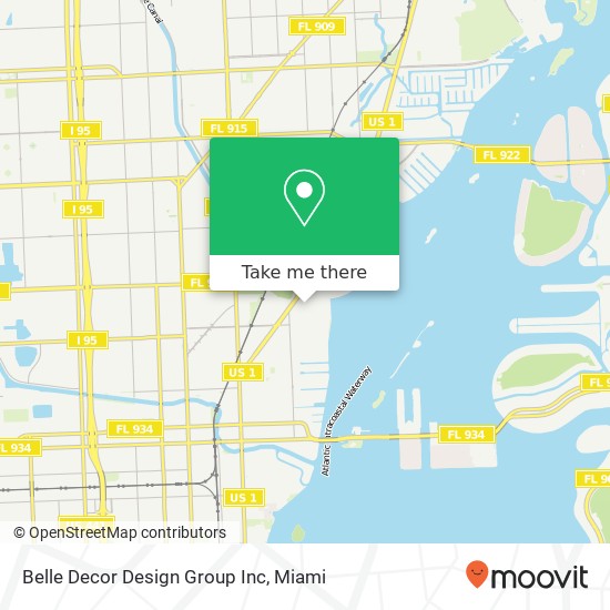 Belle Decor Design Group Inc map