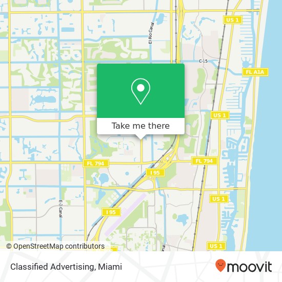 Mapa de Classified Advertising