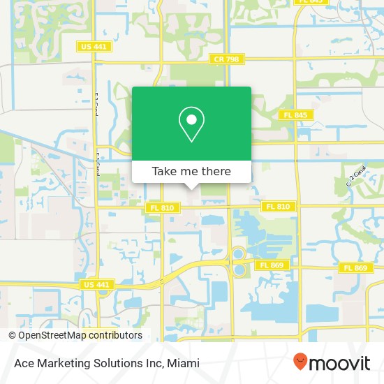 Ace Marketing Solutions Inc map