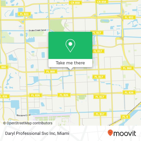 Mapa de Daryl Professional Svc Inc