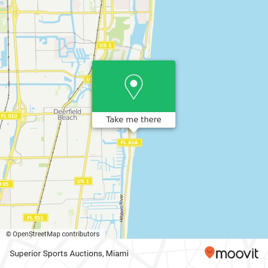 Mapa de Superior Sports Auctions