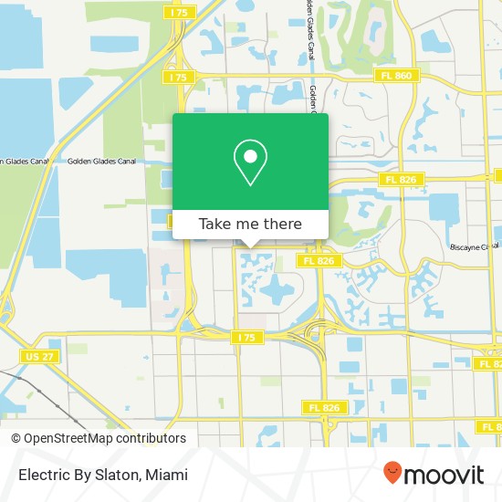 Electric By Slaton map