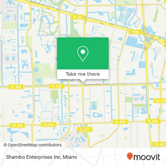 Shambo Enterprises Inc map