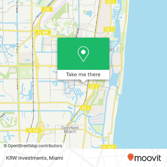 KRW Investments map