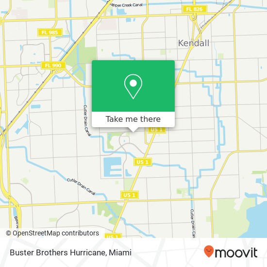 Buster Brothers Hurricane map