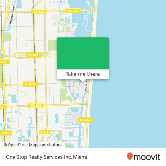 One Stop Realty Services Inc map