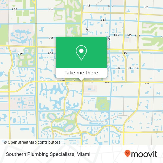 Southern Plumbing Specialists map