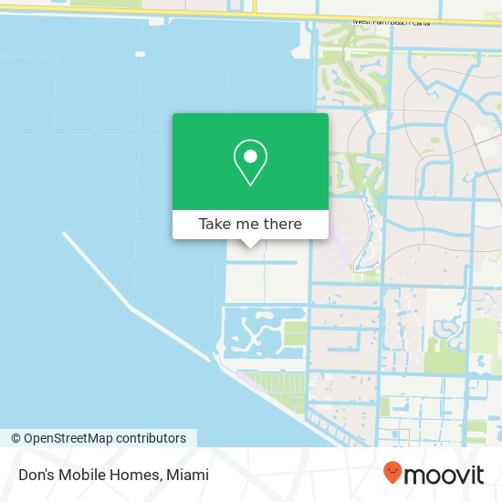 Don's Mobile Homes map