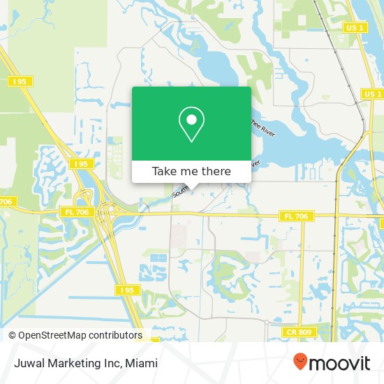 Mapa de Juwal Marketing Inc