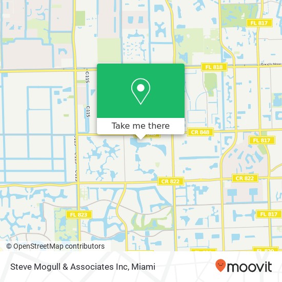 Mapa de Steve Mogull & Associates Inc